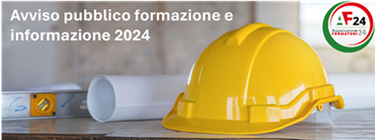 Avviso pubblico formazione e informazione 2024